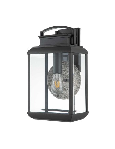 Elstead Lighting Large Byron wall lantern - 1 light source - Graphite IP44 QZ-BYRON-L-GR - product 2