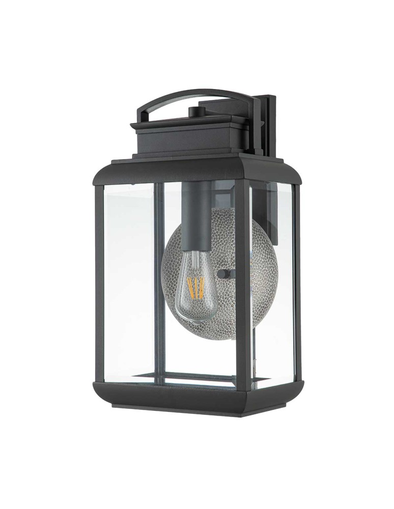 Outdoor wall lamps - Elstead Lighting Large Byron wall lantern - 1 light source - Graphite IP44 QZ-BYRON-L-GR - product kolory-swiatla.pl 2