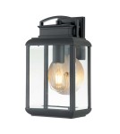 Outdoor wall lamps - Elstead Lighting Byron medium wall lantern - 1 light source - Graphite IP44 QZ-BYRON-M-GR - product 1