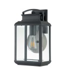 Outdoor wall lamps - Elstead Lighting Byron medium wall lantern - 1 light source - Graphite IP44 QZ-BYRON-M-GR - product 2