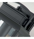 Outdoor wall lamps - Elstead Lighting Byron medium wall lantern - 1 light source - Graphite IP44 QZ-BYRON-M-GR - product 3