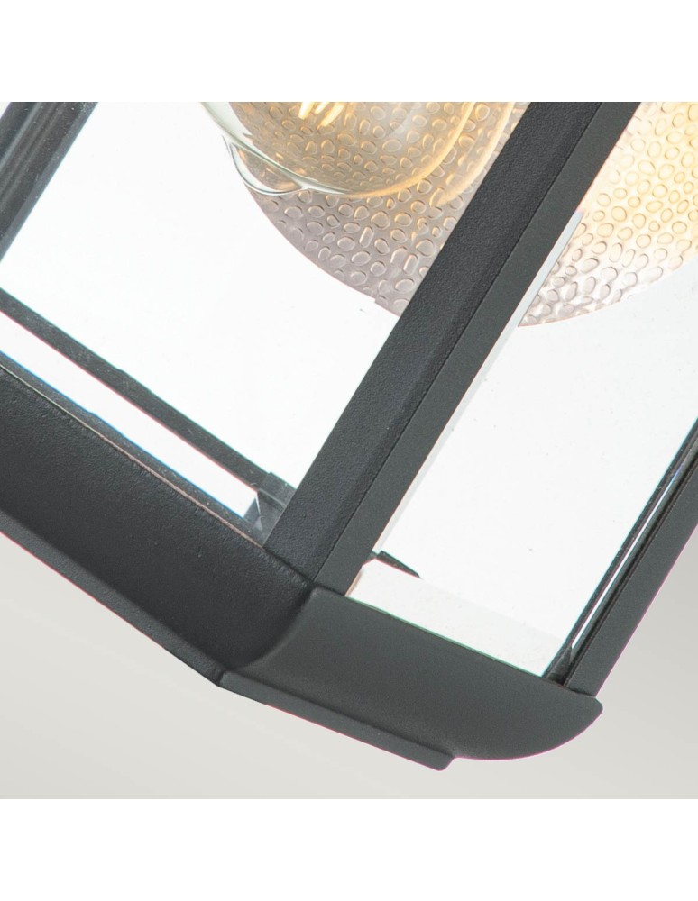 Outdoor wall lamps - Elstead Lighting Byron medium wall lantern - 1 light source - Graphite IP44 QZ-BYRON-M-GR - product kolory-swiatla.pl 5