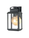Elstead Lighting Small wall lantern Byron - 1 light source - Graphite IP44 QZ-BYRON-S-GR