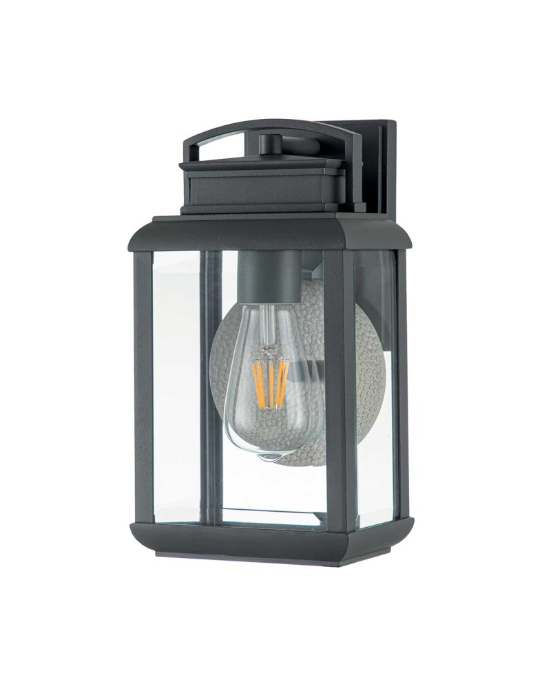 Outdoor wall lamps - Elstead Lighting Small wall lantern Byron - 1 light source - Graphite IP44 QZ-BYRON-S-GR - product kolory-swiatla.pl 2
