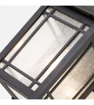 Outdoor wall lamps - Elstead Lighting Large Cedar Point wall lantern - 1 light source IP44 QZ-CEDAR-POINT-L-BK - product 4