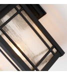 Outdoor wall lamps - Elstead Lighting Cedar Point medium wall lantern - 1 light source IP44 QZ-CEDAR-POINT-M-BK - product 3