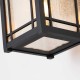 Elstead Lighting Średnia latarnia naścienna Cedar Point - 1 źródło światła IP44 QZ-CEDAR-POINT-M-BK