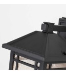 Outdoor wall lamps - Elstead Lighting Cedar Point small wall lantern - 1 light source IP44 QZ-CEDAR-POINT-S-BK - product 2