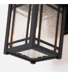 Outdoor wall lamps - Elstead Lighting Cedar Point small wall lantern - 1 light source IP44 QZ-CEDAR-POINT-S-BK - product 4