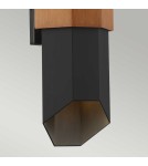 Outdoor wall lamps - Elstead Lighting Large LED Chasm IP44 wall lantern QZ-CHASM-L-BKW. - product 4