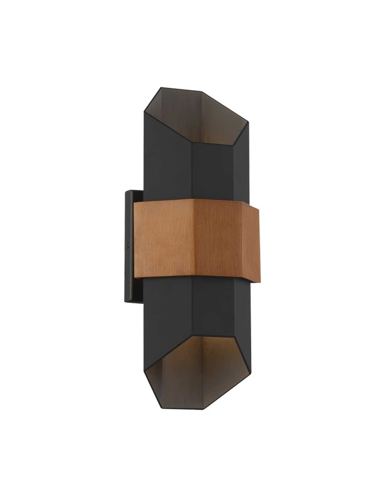 Outdoor wall lamps - Elstead Lighting Chasm IP44 medium wall lantern QZ-CHASM-M-BKW. - product kolory-swiatla.pl 1