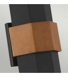 Outdoor wall lamps - Elstead Lighting Chasm IP44 medium wall lantern QZ-CHASM-M-BKW. - product 3