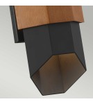 Outdoor wall lamps - Elstead Lighting Chasm IP44 medium wall lantern QZ-CHASM-M-BKW. - product 4