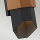 Elstead Lighting Średnia latarnia naścienna Chasm IP44 QZ-CHASM-M-BKW