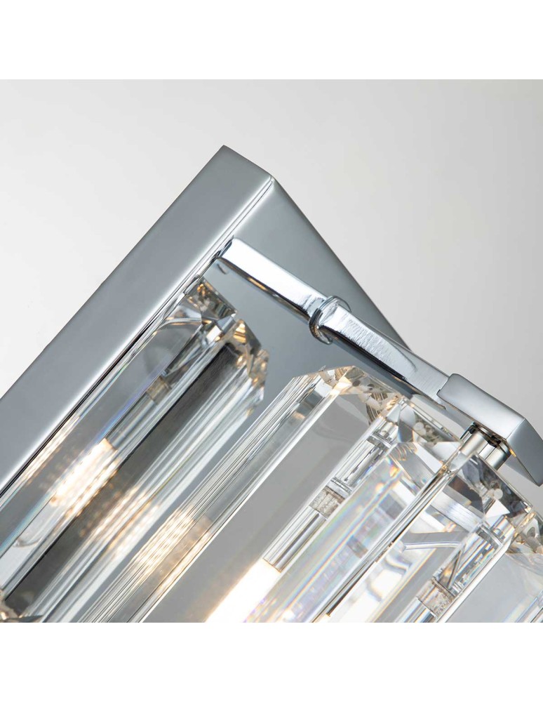 Elstead Lighting Kinkiet Divine - 1 źródło światła IP44 QZ-DIVINE1-PC-BATH