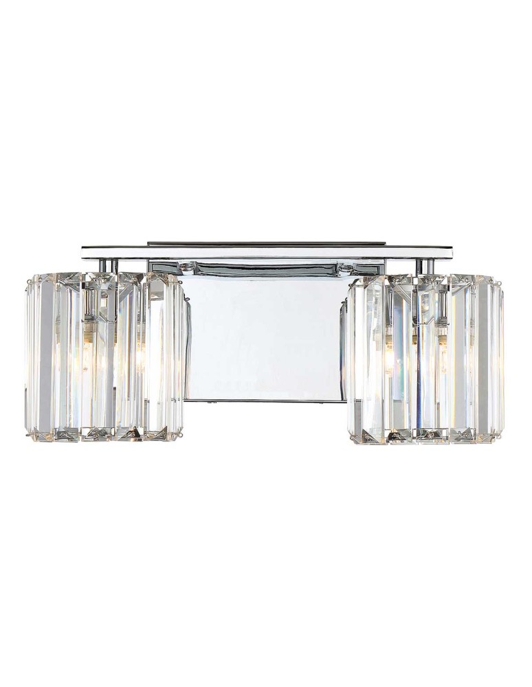 Bathroom wall lamps - Elstead Lighting Divine wall lamp - 2 light sources IP44 QZ-DIVINE2-PC-BATH - product kolory-swiatla.pl 1