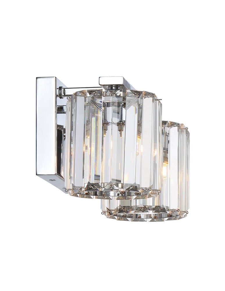 Bathroom wall lamps - Elstead Lighting Divine wall lamp - 2 light sources IP44 QZ-DIVINE2-PC-BATH - product kolory-swiatla.pl 2