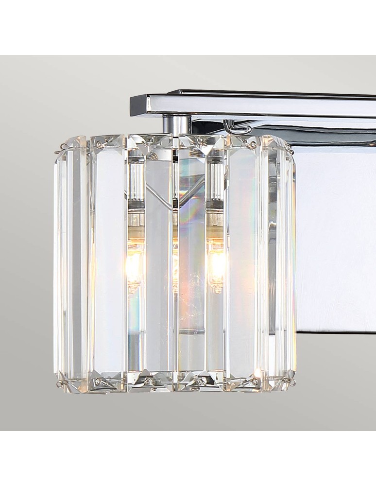 Bathroom wall lamps - Elstead Lighting Divine wall lamp - 2 light sources IP44 QZ-DIVINE2-PC-BATH - product kolory-swiatla.pl 3
