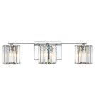 Elstead Lighting Kinkiet Divine - 3 źródła światła IP44 QZ-DIVINE3-PC-BATH