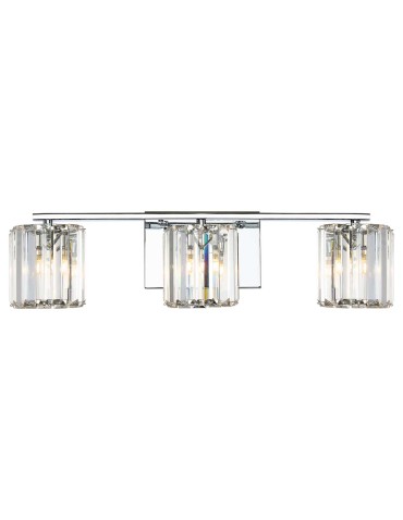 Elstead Lighting Divine wall lamp - 3 light sources IP44 QZ-DIVINE3-PC-BATH