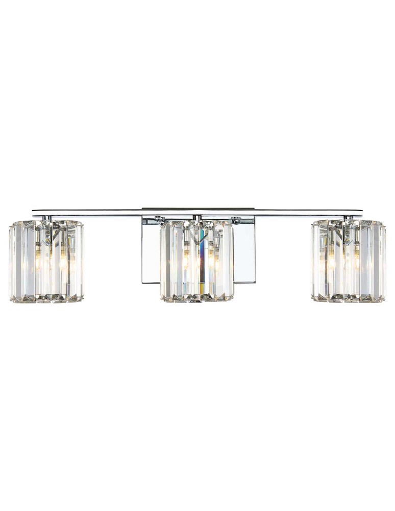 Elstead Lighting Kinkiet Divine - 3 źródła światła IP44 QZ-DIVINE3-PC-BATH