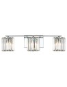 Elstead Lighting Divine wall lamp - 3 light sources IP44 QZ-DIVINE3-PC-BATH