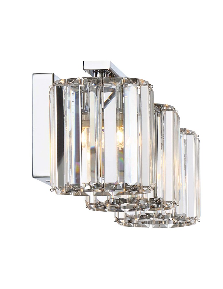 Bathroom wall lamps - Elstead Lighting Divine wall lamp - 3 light sources IP44 QZ-DIVINE3-PC-BATH - product kolory-swiatla.pl 2