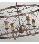 Elstead Lighting Lampa wisząca / Żyrandol Dury - 4 źródła światła QZ-DURY-P