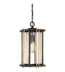 Outdoor pendant lamps - Elstead Lighting Goldenrod medium pendant lantern - 1 light source IP44 QZ-GOLDENROD8-M - product 1