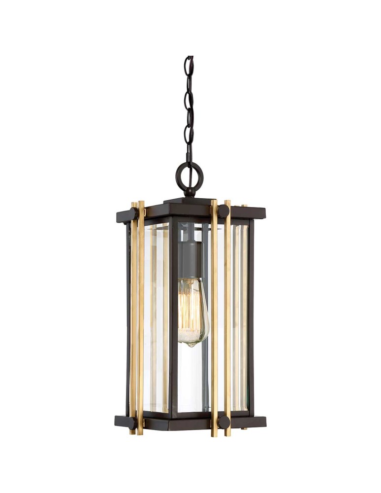 Outdoor pendant lamps - Elstead Lighting Goldenrod medium pendant lantern - 1 light source IP44 QZ-GOLDENROD8-M - product kolory-swiatla.pl 1