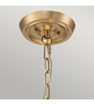 Pendant lamps - Elstead Lighting Gotham pendant lamp - 4 light sources - Brushed brass QZ-GOTHAM-P-BB - product 3