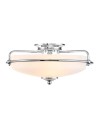 Elstead Lighting Griffin Plafond - 3 light sources - Polished chrome QZ-GRIFFIN-F-PC