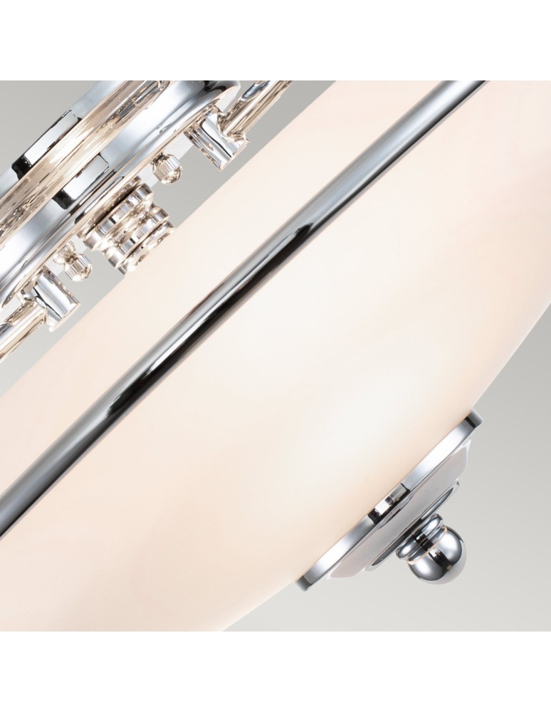 Classic ceiling lamps - Elstead Lighting Griffin Plafond - 3 light sources - Polished chrome QZ-GRIFFIN-F-PC - product kolory-swiatla.pl 3