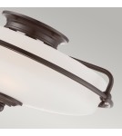Classic ceiling lamps - Elstead Lighting Griffin Plafond - 3 light sources - Palladian Bronze QZ-GRIFFIN-F-PN - product 2