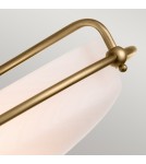 Elstead Lighting Plafon Griffin - 3 źródła światła - Postarzany mosiądz QZ-GRIFFIN-F-WS