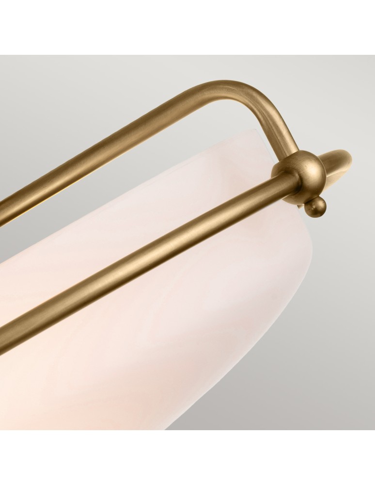 Elstead Lighting Plafon Griffin - 3 źródła światła - Postarzany mosiądz QZ-GRIFFIN-F-WS