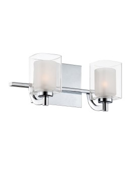 Elstead Lighting Kinkiet Kolt - 2 źródła światła IP44 QZ-KOLT2-PC-BATH
