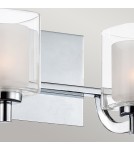 Bathroom wall lamps - Elstead Lighting Kolt wall lamp - 2 light sources IP44 QZ-KOLT2-PC-BATH - product 2