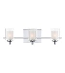 Bathroom wall lamps - Elstead Lighting Kolt wall lamp - 3 light sources IP44 QZ-KOLT3-PC-BATH - product 1