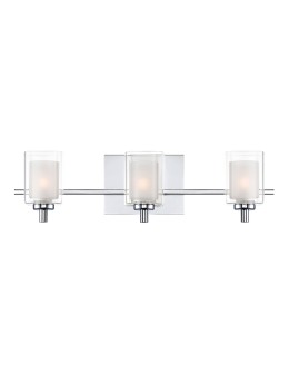 Elstead Lighting Kinkiet Kolt - 3 źródła światła IP44 QZ-KOLT3-PC-BATH