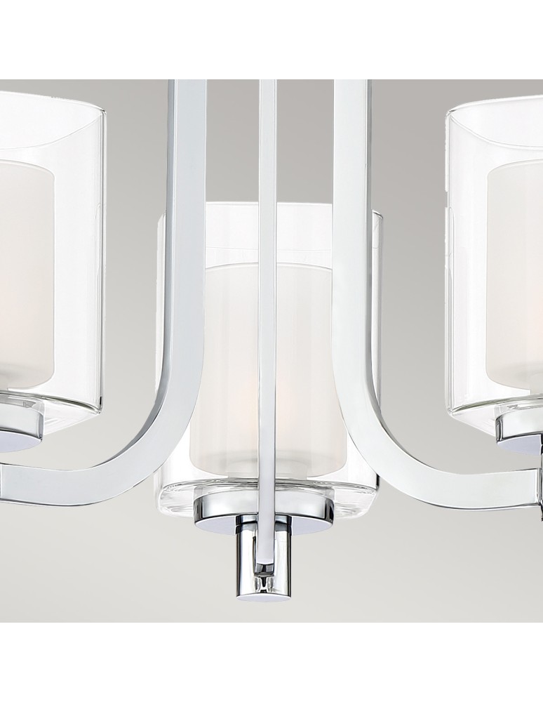 Bathroom wall lamps - Elstead Lighting Kolt wall lamp - 3 light sources IP44 QZ-KOLT3-PC-BATH - product kolory-swiatla.pl 2