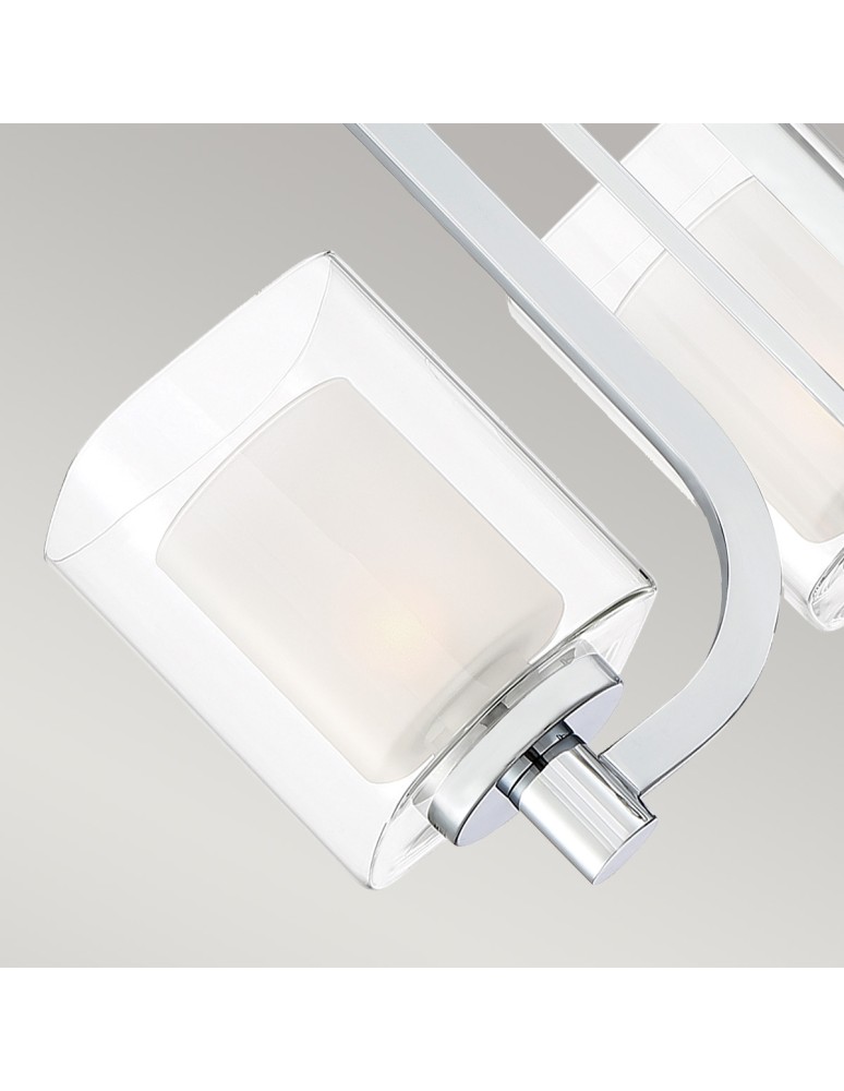 Bathroom wall lamps - Elstead Lighting Kolt wall lamp - 3 light sources IP44 QZ-KOLT3-PC-BATH - product kolory-swiatla.pl 3