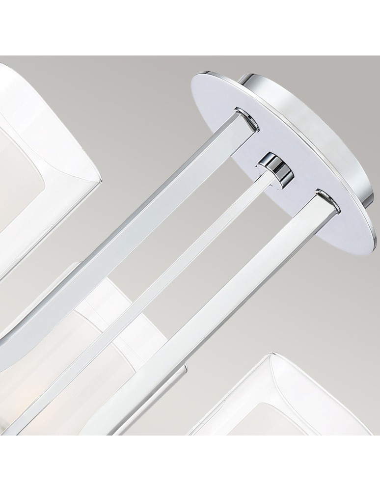 Bathroom wall lamps - Elstead Lighting Kolt wall lamp - 3 light sources IP44 QZ-KOLT3-PC-BATH - product kolory-swiatla.pl 4