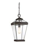 Outdoor pendant lamps - Elstead Lighting Large Ravine pendant lantern - 1 light source IP23 QZ-RAVINE8-L - product 1