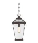 Outdoor pendant lamps - Elstead Lighting Large Ravine pendant lantern - 1 light source IP23 QZ-RAVINE8-L - product 4