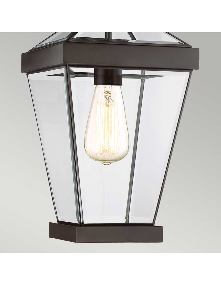 Outdoor pendant lamps - Elstead Lighting Ravine medium pendant lantern - 1 light source IP23 QZ-RAVINE8-M - product kolory-swiatla.pl 4