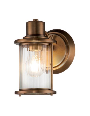 Elstead Lighting Wall lamp Riggs - 1 light source IP44 QZ-RIGGS1-BATH-WS