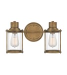 Elstead Lighting Kinkiet Riggs - 2 źródła światła IP44 QZ-RIGGS2-BATH-WS