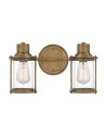 Elstead Lighting Wall lamp Riggs - 2 light sources IP44 QZ-RIGGS2-BATH-WS