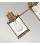 Bathroom wall lamps - Elstead Lighting Wall lamp Riggs - 3 light sources IP44 QZ-RIGGS3-BATH-WS - product 4
